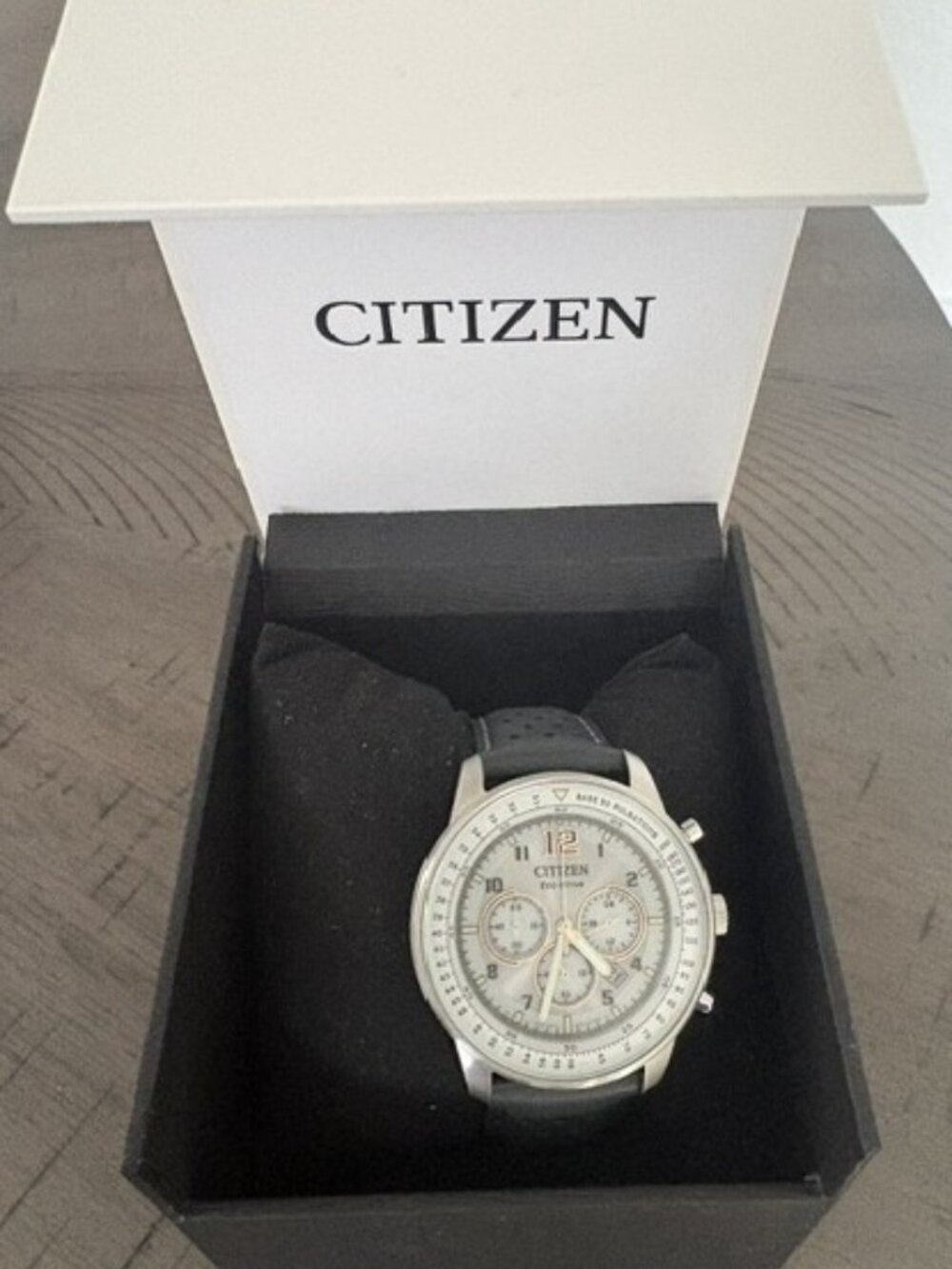 Citizen Eco-Drive Men's Gray Chronograph Watch - Picture 2 of 8
